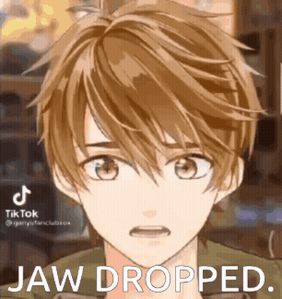 Boy's Face With Jaw Dropped GIF