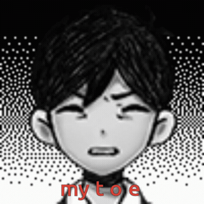 Boy's Face With My Toe In Red GIF