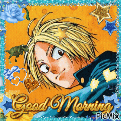 Boy Saying Good Morning GIF