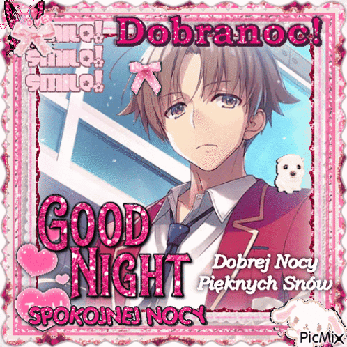 Boy Saying Good Night GIF