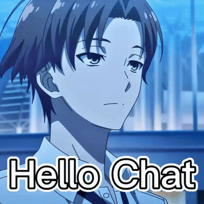 Boy Saying Hello Chat GIF