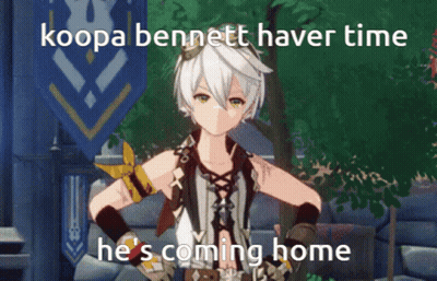 Boy Saying Koopa Bennett Haver Time He's Coming Home GIF