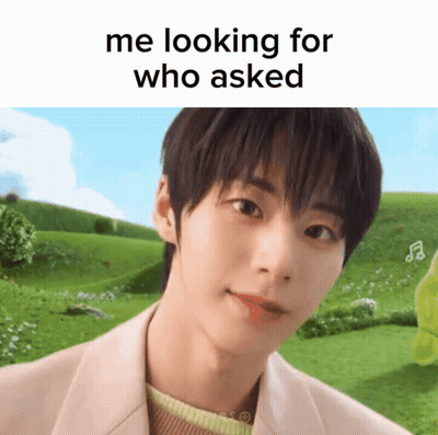 Boy Saying Me Looking For Who Asked GIF