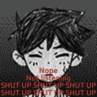 Boy Saying Nope Not Listening Shut Up GIF