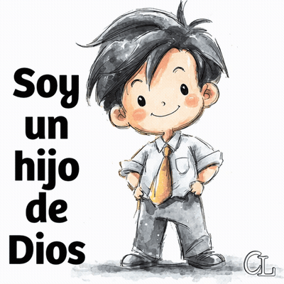 Boy Saying Soy Un Hijo De Dios