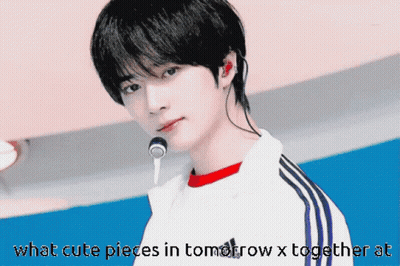 Boy Saying What Cute Pieces In Tomorrow X Together GIF