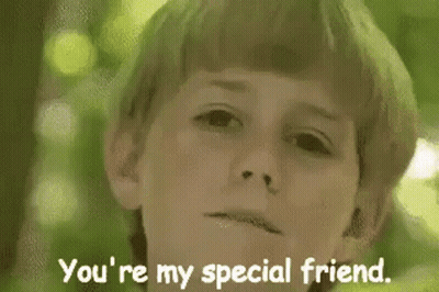 Boy Saying You're My Special Friend GIF