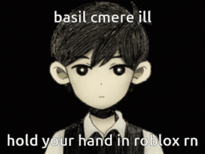 Boy Says Basil Cmere Ill Hold Your Hand In Roblox Rn GIF