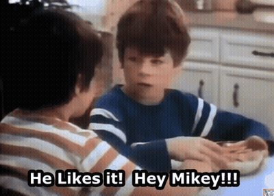 Boy Says He Likes It And Hey Mikey GIF