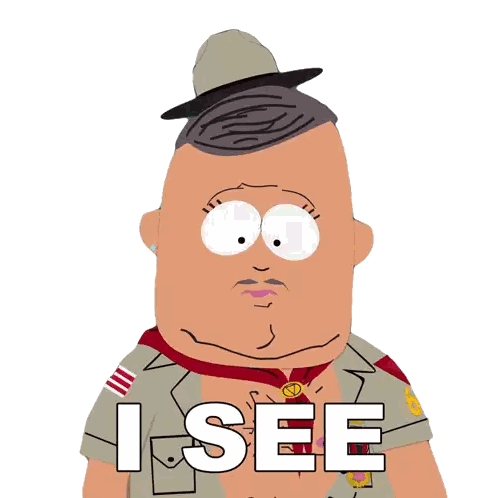 Boy Scout Saying I See Sticker
