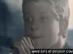 Boy Singing Into Microphone GIF