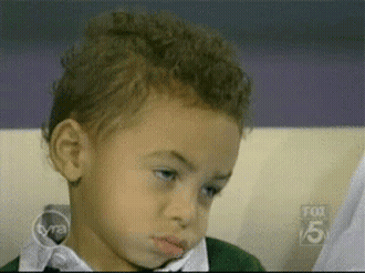Boy Sitting In Front Of Fox 5 Screen GIF