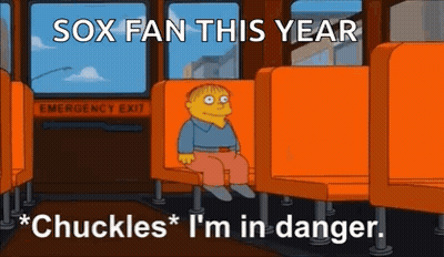 Boy Sitting On Bus With Sox Fan This Year GIF