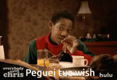 Boy Sitting With Orange Juice Peguei Tua Wish GIF