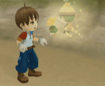 Boy Standing In Front Of Ghost GIF