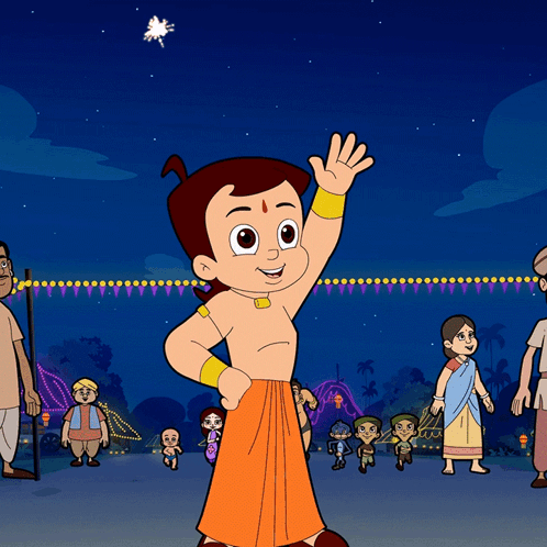 Boy Standing In Front Of Group Of People GIF