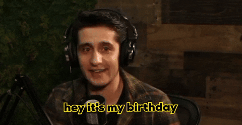 Boy Streamer Birthday Month GIF