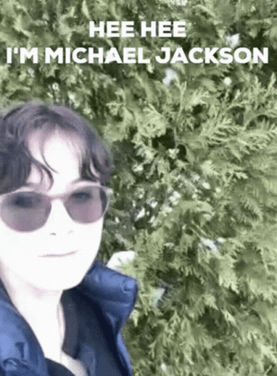 Boy Sunglasses Hee Hee I'm Michael Jackson GIF