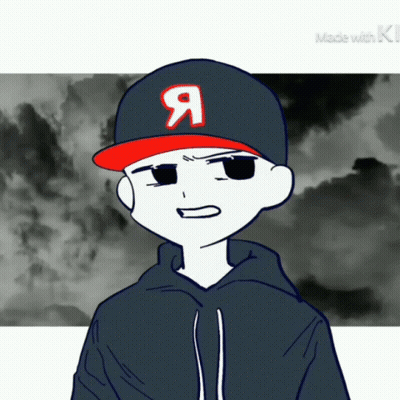 Boy Wearing Baseball Cap With Letter A GIF