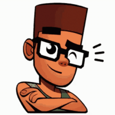 Boy Wearing Glasses And Hat GIF
