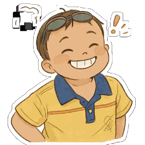 Boy Wearing Goggles And Yellow Shirt GIF