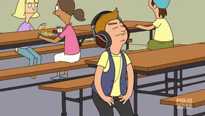Boy Wearing Headphones Fox 41 WDRB GIF