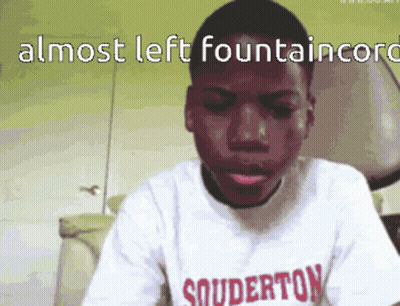Boy Wearing Souderton Shirt GIF