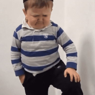 Boy Wearing Striped Shirt Saying VMC 76 GIF