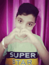 Boy Wearing Superstar GIF