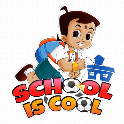 Boy With Backpack And School Is Cool GIF
