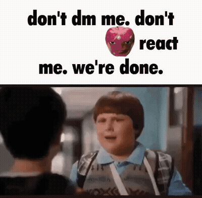Boy With Backpack Talking To Boy With Apple GIF
