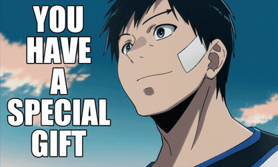 Boy With Bandage And Special Gift GIF