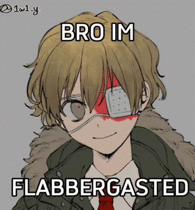 Boy With Bandage On Eye Saying Bro Im Flabbergasted GIF