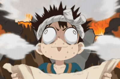 Boy With Bandana Holding Paper Making Funny Face GIF