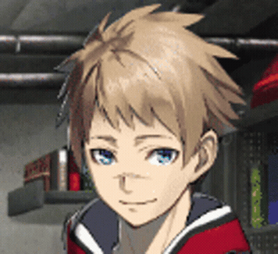 Boy With Blonde Hair And Blue Eyes GIF