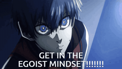 Boy With Blue Eyes Get In The Egoist Mindset GIF