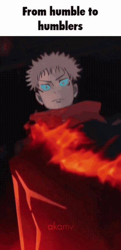 Boy With Blue Eyes Saying From Humble To Humblers GIF
