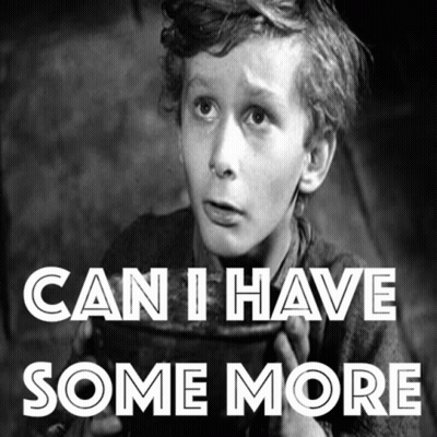 Boy With Can I Have Some More GIF