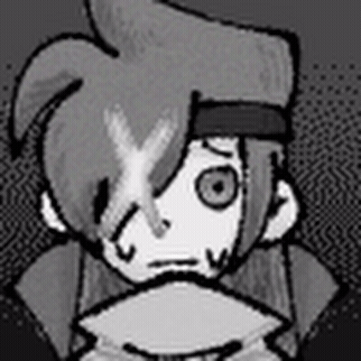 Boy With Fan In Mouth Drawing GIF