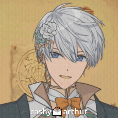 Boy With Flower In Hair Says Cashy Arthur GIF
