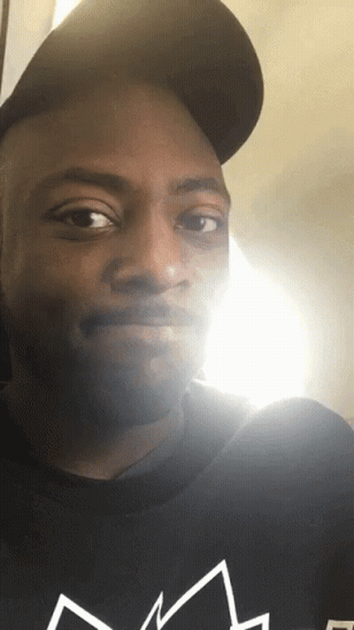 Boy With Glasses And Hearts Says Kisses Good Night GIF