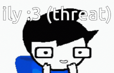 Boy With Glasses Illy: 3 (Threat) GIF