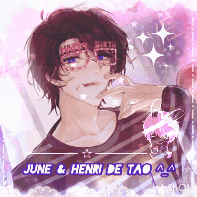 Boy With Glasses June & Henri De Tao GIF