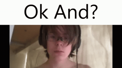 Boy With Headphones And Glasses Saying Ok GIF