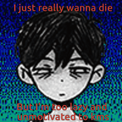 Boy With I Just Really Wanna Die GIF