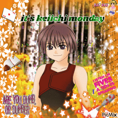 Boy With It's Keiichi Monday GIF