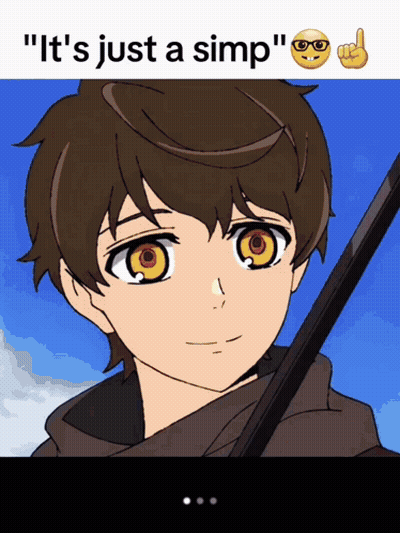 Boy With Its Just A Simp GIF