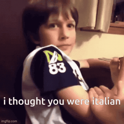 Boy With Number 83 Shirt GIF