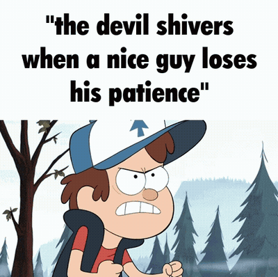 Boy With Quote The Devil Shivers When Eli Loses His Cool GIF