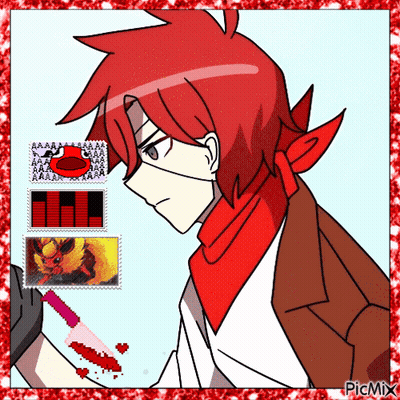 Boy With Red Hair And Girl With Grey Hair GIF